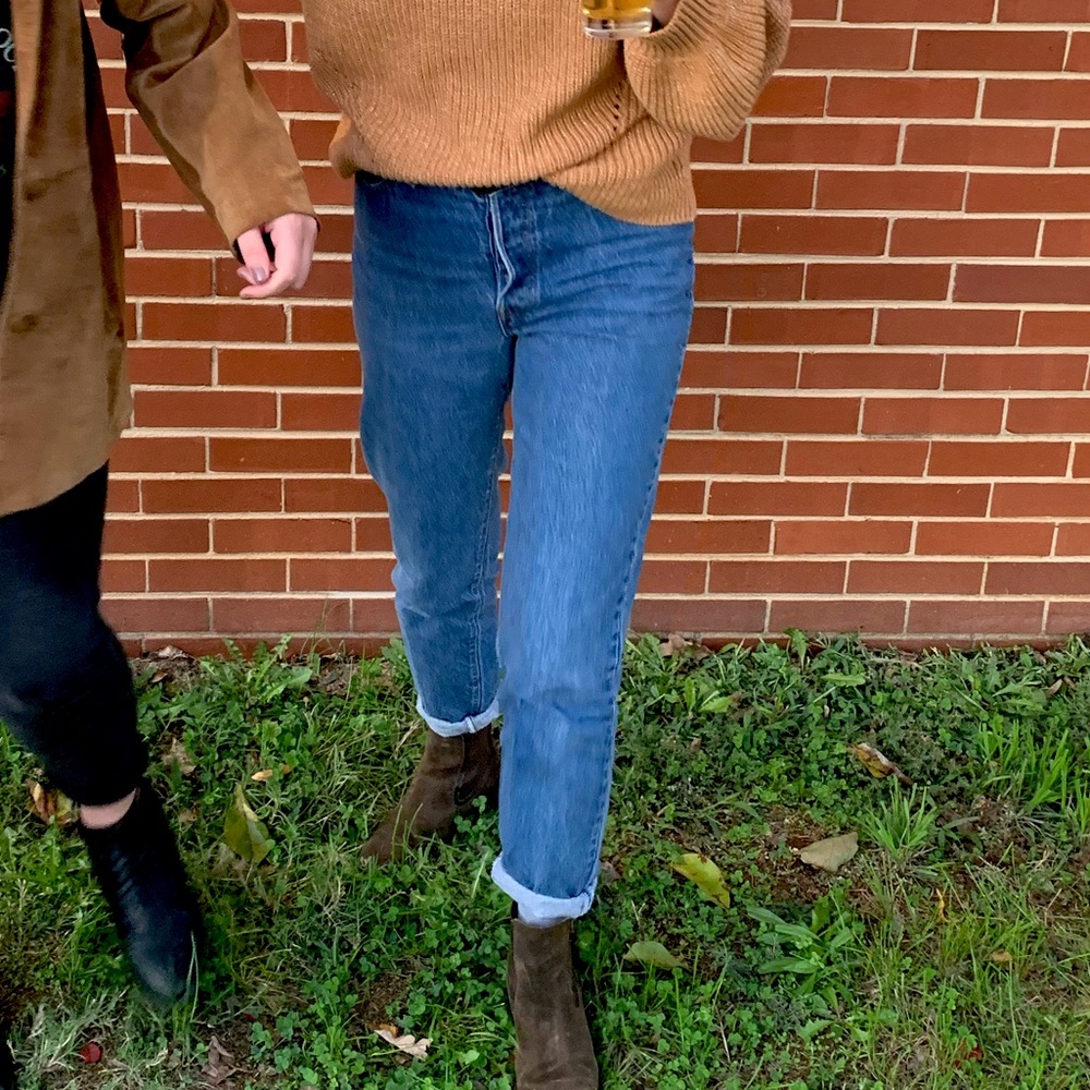 Vintage Levi’s 501 High Rise Jeans Blue Denim